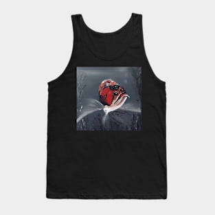 Red fish Tank Top